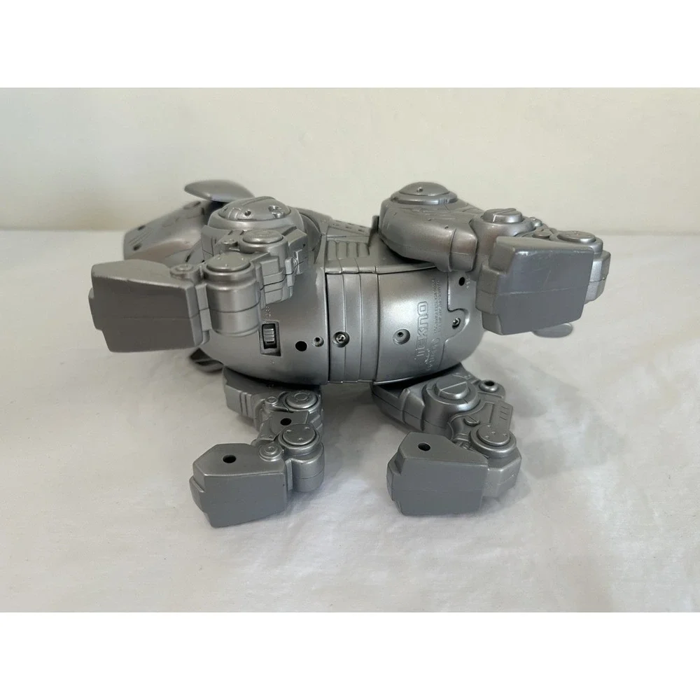 Vintage Tekno Robotic Puppy Dog Motion Interactive by Toy Quest TESTED AND WORKS